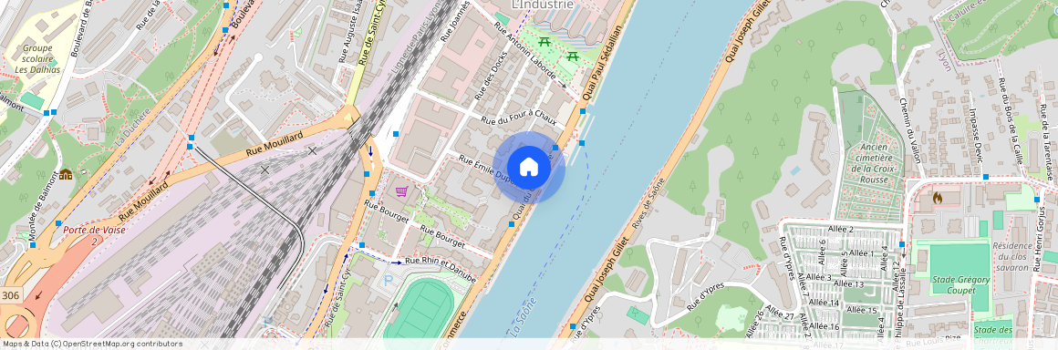 2 RUE DUPORT 5 QUAI COMMERCE, QUAI OUEST, LYON 9EME ARRONDISSEMENT l'Industrie-Le Bourg