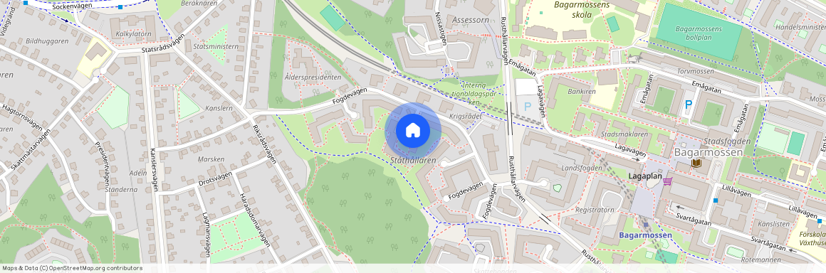 Fogdevägen 64, Bagarmossen