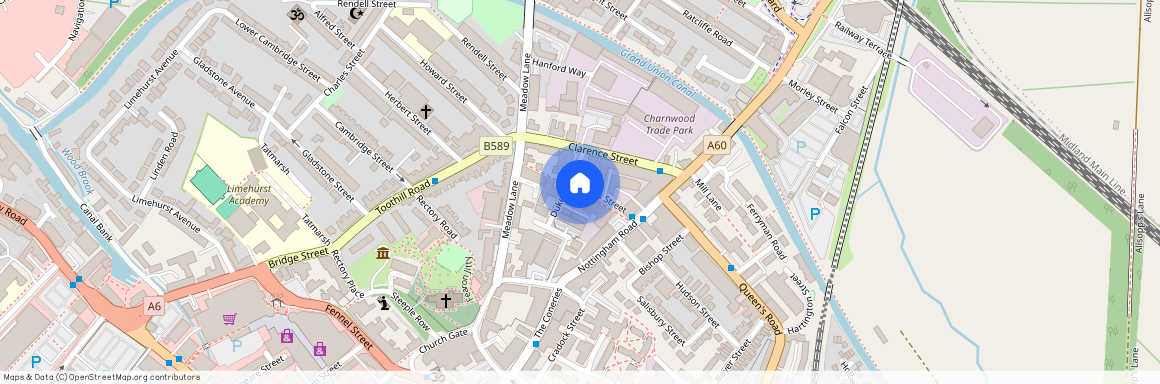 Clarence Street, Loughborough, Leicestershire, LE11