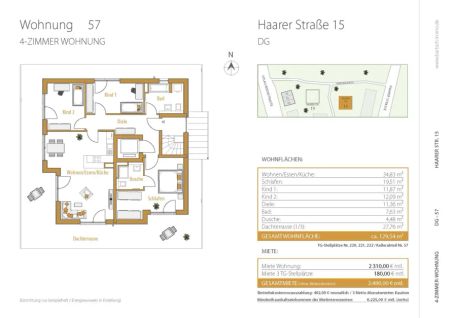 Schöne Penthouse-Wohnung mit sonniger Dachterrasse - Photo 5