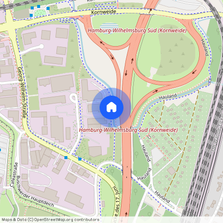 21107 Hamburg-Mitte - Hamburg Wilhelmsburg