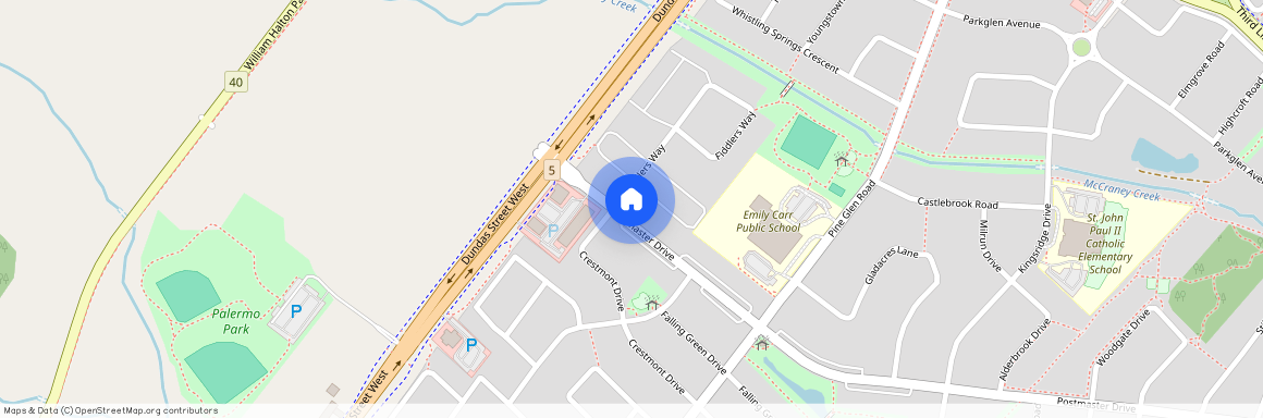 2521 Postmaster Drive, Oakville