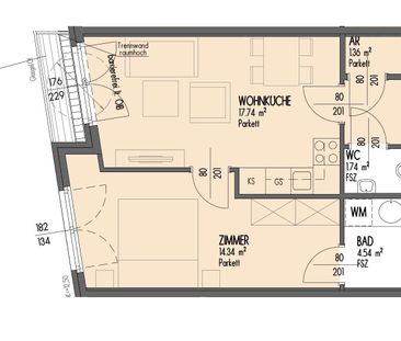 Neuwertig & tolle Lage!! Super-moderne 2-Zimmer Wohnung - Foto 6