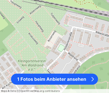 Wohnen am Küchwald - NEU sanierte 2-Raum-Whg. mit offenem Wohn-Koch... - Foto 1