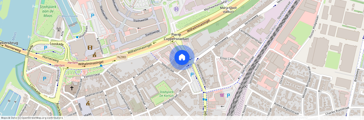 Wilhelminasingel 3-B3, Binnenstad, 6041CH, Roermond