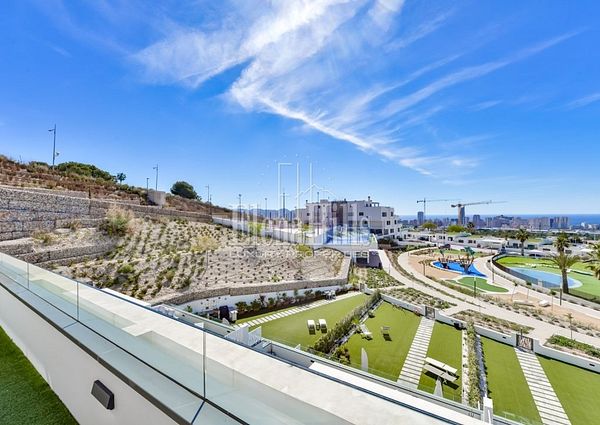 Luxury modern apartment in Sierra Cortina, Finestrat, Benidorm, Alicante