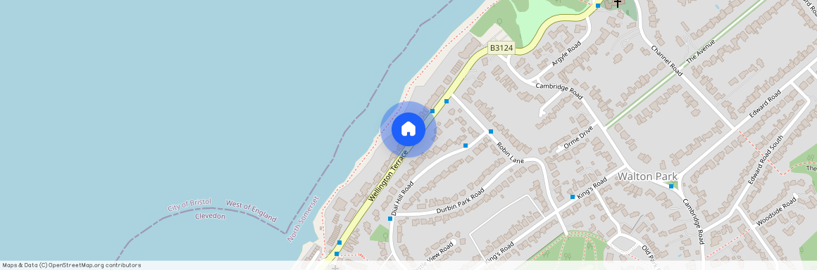 Wellington Terrace, Clevedon, Somerset, BS21