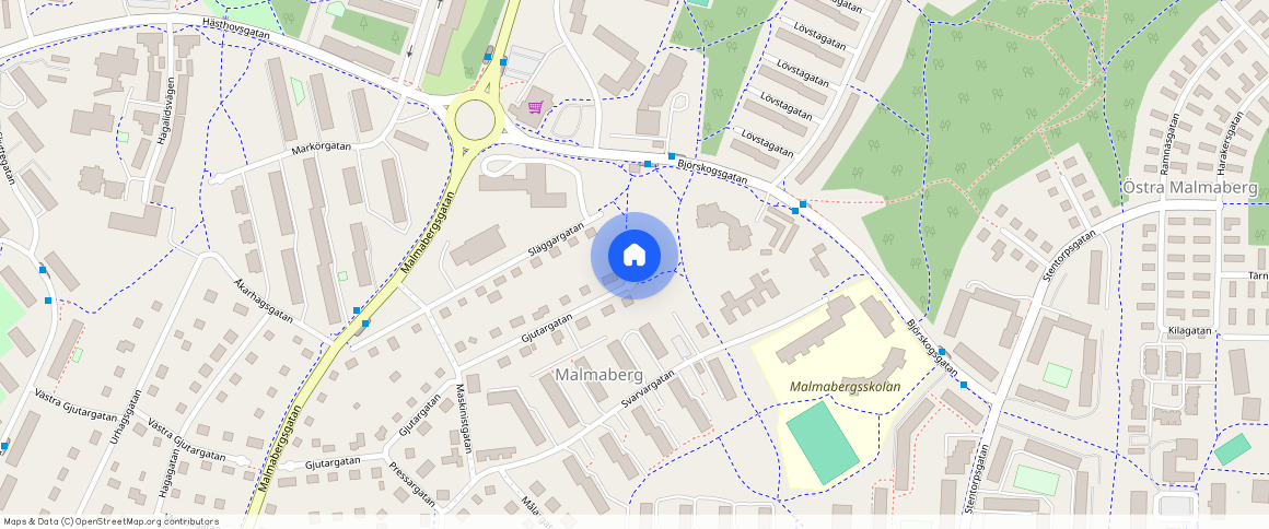 Skallberget, Västerås, Västmanland, Skallbergsgatan 2 B