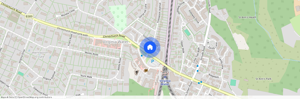 Christchurch Road, Virginia Water, Surrey, GU25 4AH