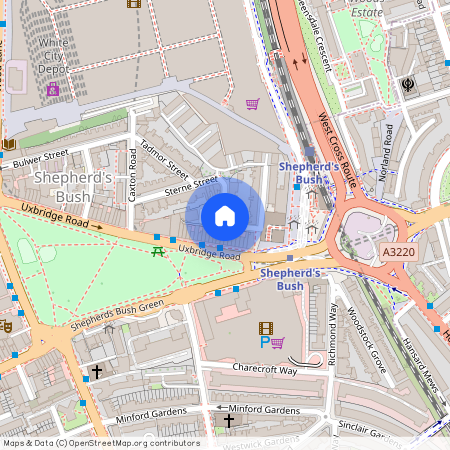 Vanderbilt Villas, Sterne Street, London, W12