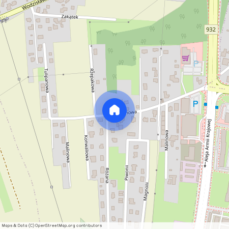 Malinowa, Żory, śląskie