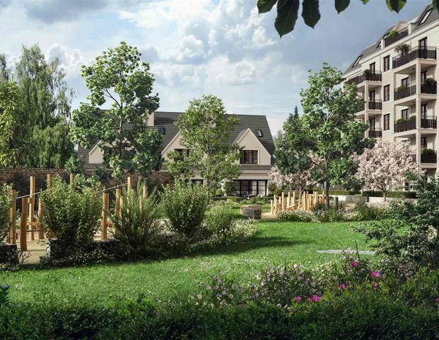 Helle 3-Zimmer-Wohnung mit zwei Terrassen und Gartenzugang - Foto 1