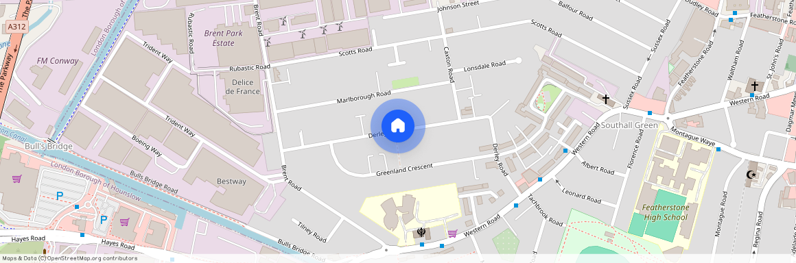 Derley Road, Southall, UB2