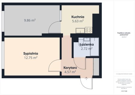 Komfortowe 2 pok. mieszkanie ul. Narewska 7a - Zdjęcie 3