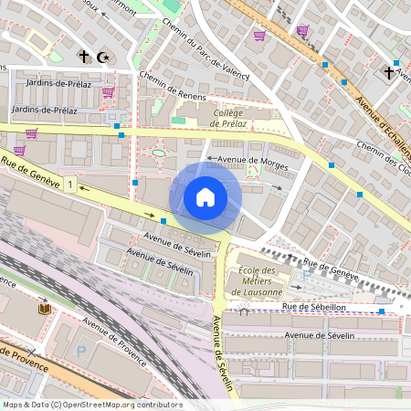 1004, Lausanne, Chemin des Retraites, 7