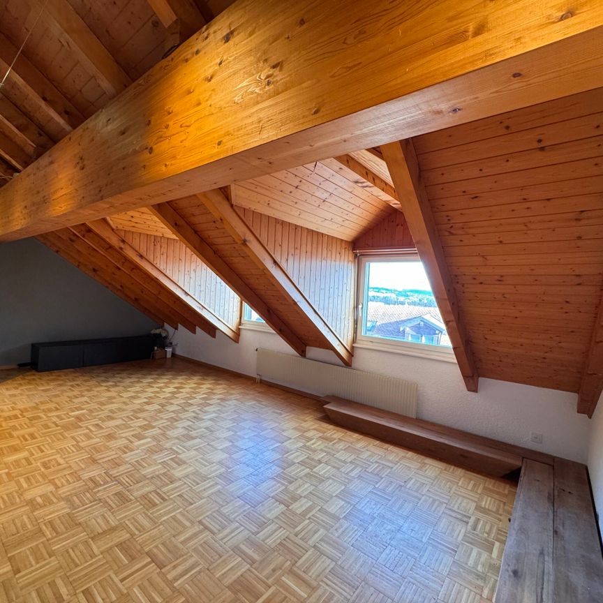 Large 2-room attic apartment - Photo 1