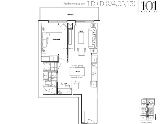 For Lease - 101 Erskine Avenue Unit# 1204, Toronto, Ontario - Photo 1