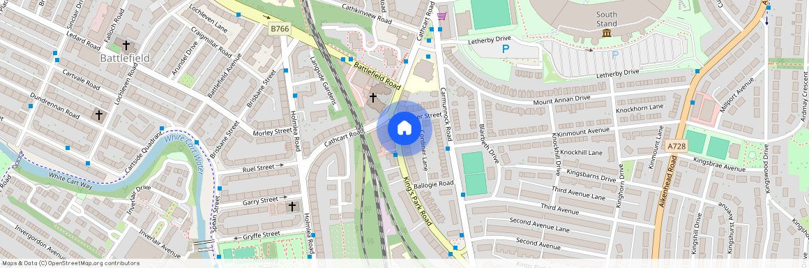 Kingspark road, Flat 3/2, Mount Florida, Glasgow, G44 4TT