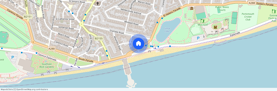 Executive B, Ocean Apartments8-10 St Helens ParadeSouthseaHants