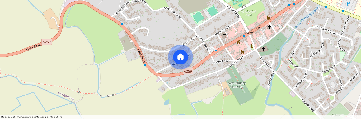 St. Johns Road New Romney TN28