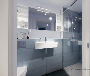 Smartes 1-Zimmer-Apartment für Studierende im Quartillion Wiesbaden - Photo 5