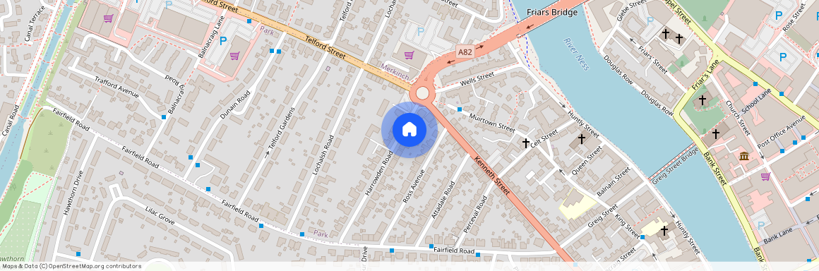 4c Gladstone Place, Harrowden Road, Inverness. IV3 5QL