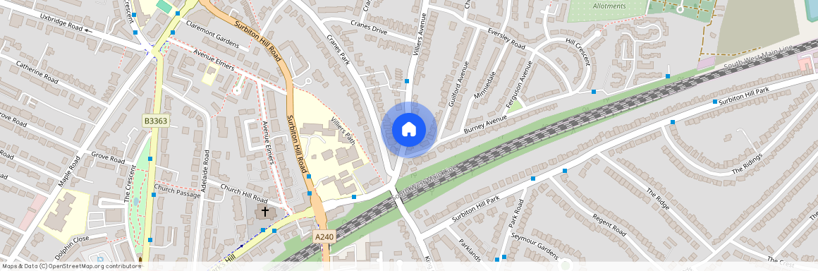 Cranes Park, Surbiton, KT5