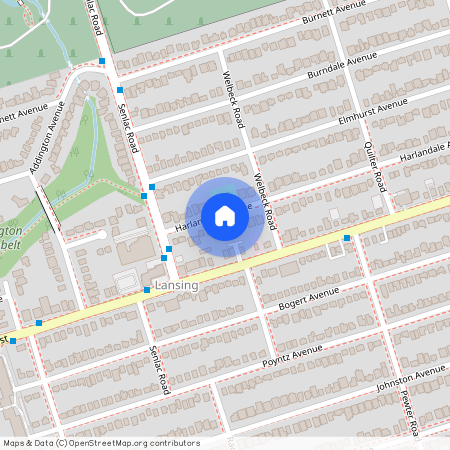 209 Harlandale Avenue Unit# (Bsm), Toronto