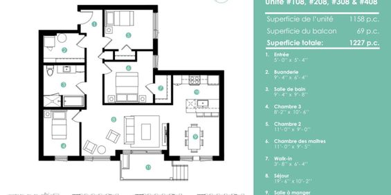 Appartement Salaberry-de-Valleyfield � Louer - Photo 3