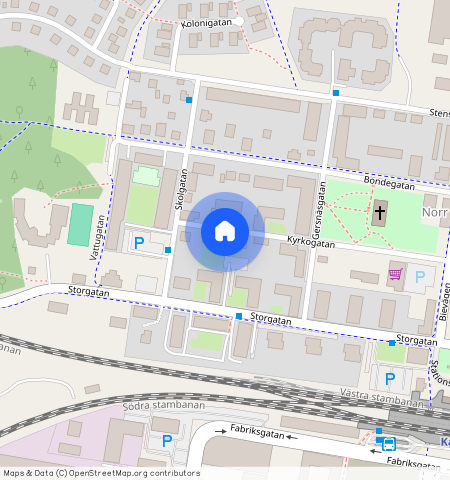 Katrineholm, Södermanland, Kyrkogatan 8