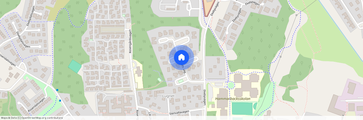 Lugnets väg, Vallentuna