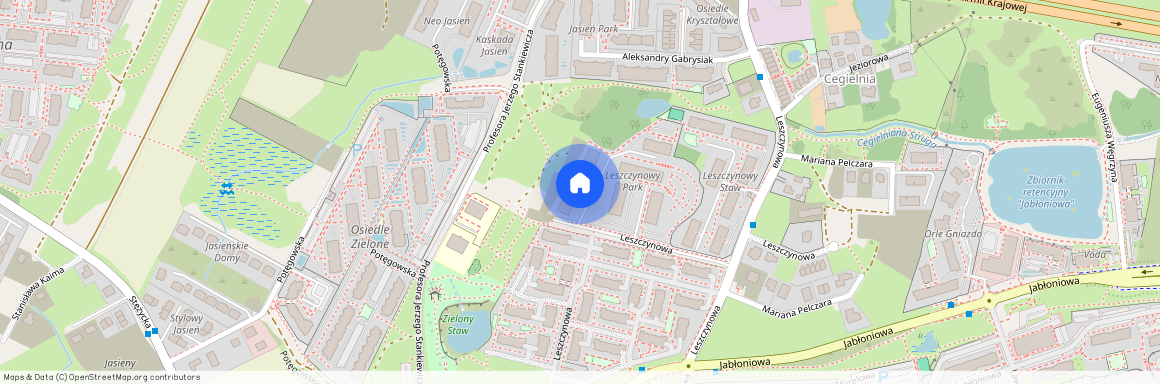 ul. Leszczynowa, Jasień, Gdańsk, pomorskie