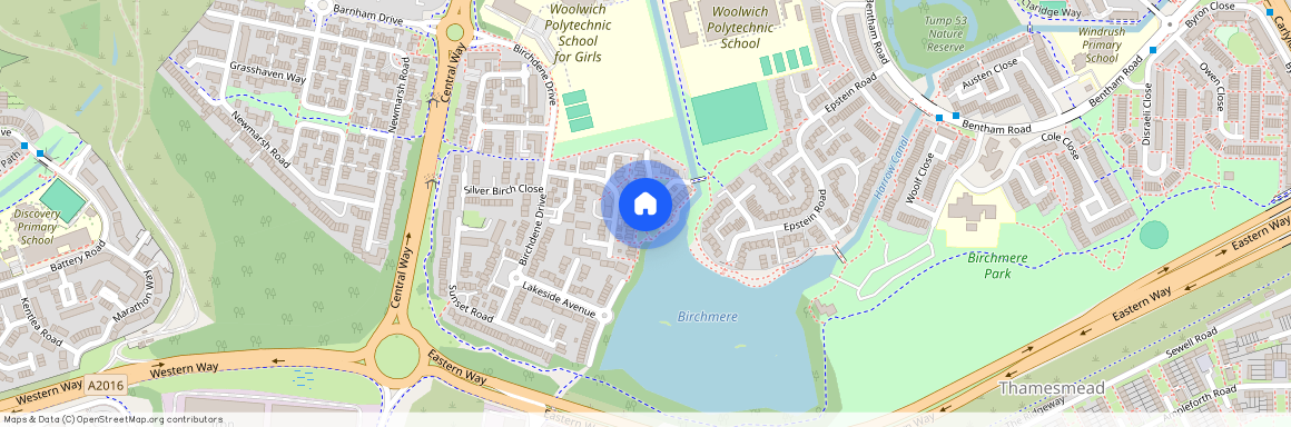 Amhurst Walk, Thamesmead, SE28