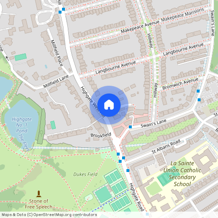 Brookfield, Highgate West Hill, London, N6 6AP, United Kingdom