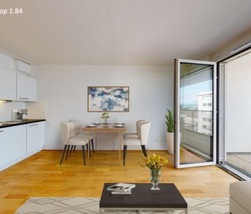 AB JUNI | 2 ZIMMER | MIT LOGGIA | NIEDRIGE ENERGIEKOSTEN - Foto 4