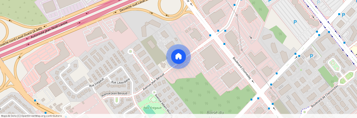 app.505, 3647 Av. Jean-Béraud, H7T 0N4, Laval