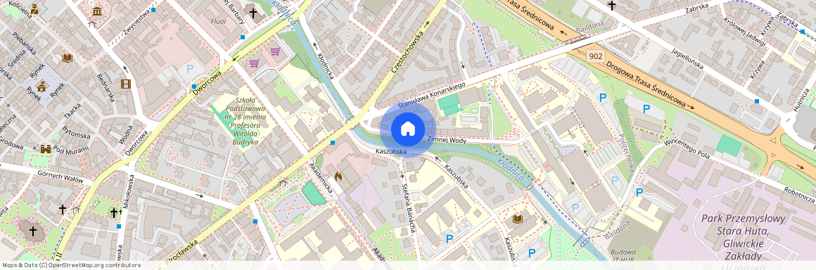 ul. Zimnej Wody, Politechnika, Gliwice, śląskie