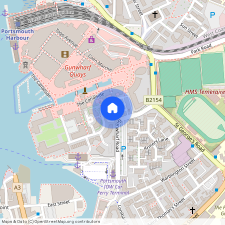 The Blue Building, Gunwharf Quays, PO1 3ET