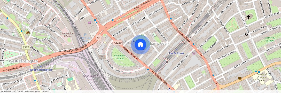 Nevern Square, Earls Court