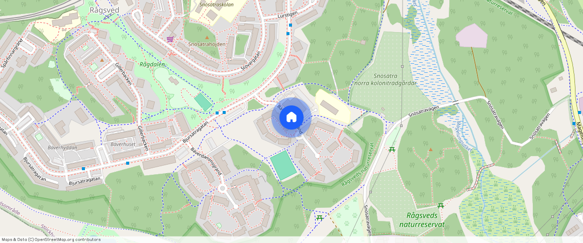 Bäverbäcksgränd, Bandhagen