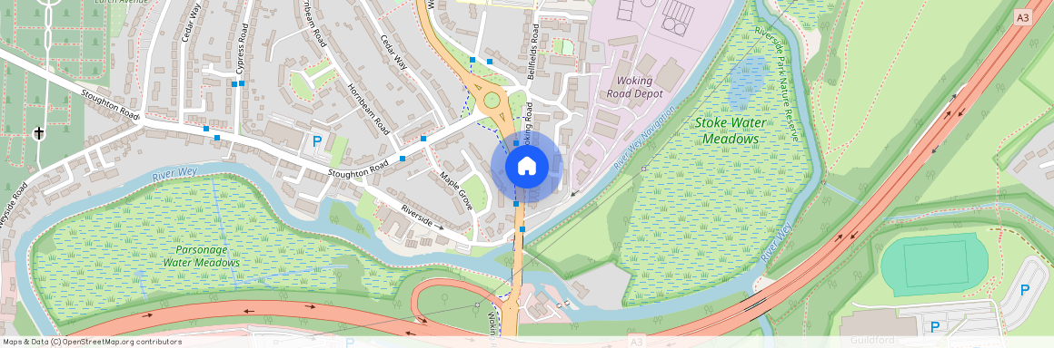 39, Woking Road, Guildford, GU1 1QD, Guildford