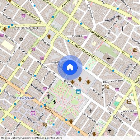 Μακεδονικής Αμύνης, 546 31, Θεσσαλονίκη (546 31), Ρωμαϊκή Αγορά - Βενιζέλου - Ιστορικό Κέντρο (Κέντρο Θεσσαλονίκης)