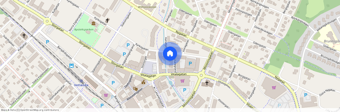 Vetlanda, Kyrkogatan, 5A, 57431, Nässjö