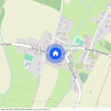 BOURGOGNE-FRANCHE-COMTÉ, SAONE-ET-LOIRE (71), 71370, St Christophe En Bresse