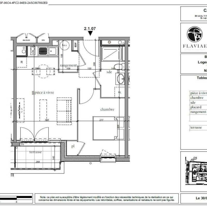 Location Appartement 2 pièces 37m² LE PETIT QUEVILLY 76140 - Photo 2