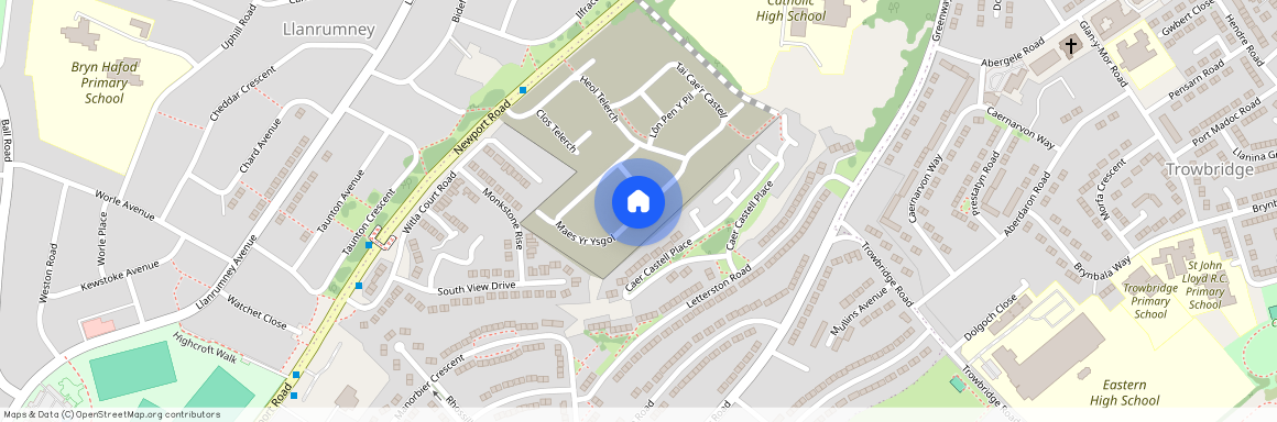 Maes Yr Ysgol, Cardiff, Rumney