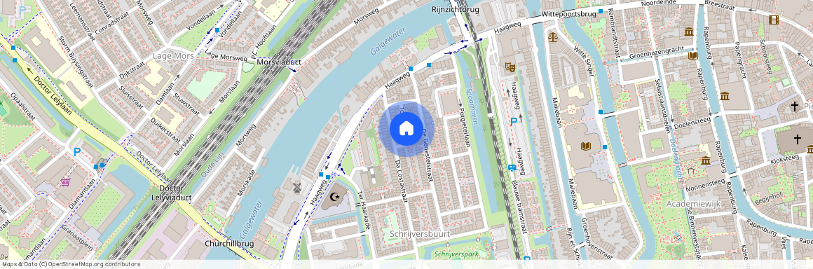 Haagweg-Noord, 2321 XJ, Tollensstraat, Leiden