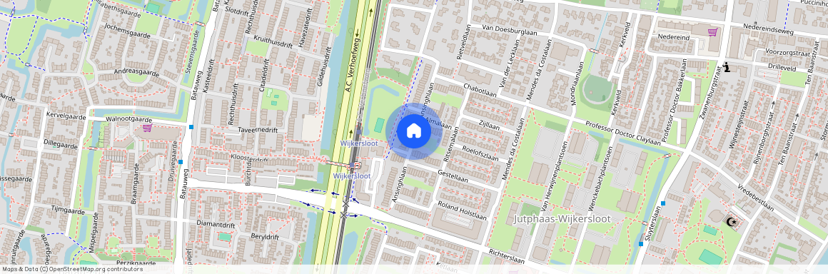 Wijkersloot-West, 3431 GV, Ansinghlaan, Nieuwegein