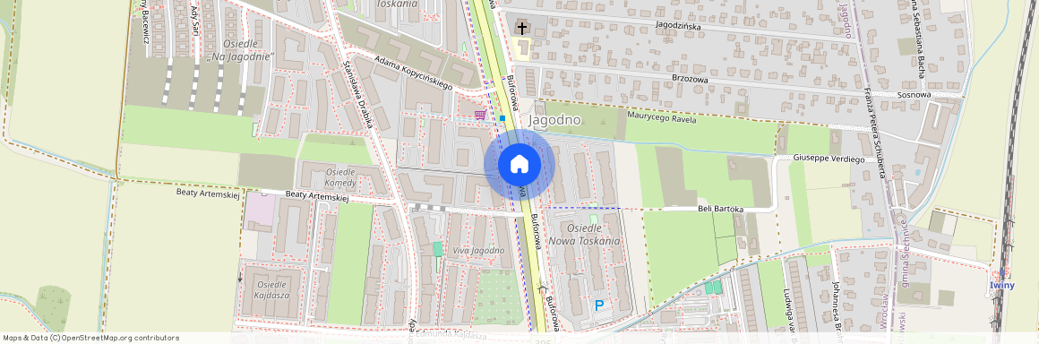 ul. Buforowa, Jagodno, Krzyki, Wrocław, dolnośląskie