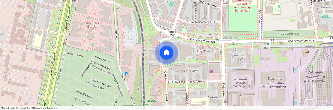 ul. Suwak, Służewiec, Mokotów, Warszawa, mazowieckie